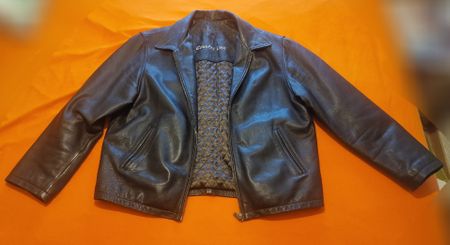 Country Line Lederjacke Grösse 52, Braun - Top Zustand!
