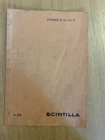 Saurer Scintilla D 373 Handbuch DYNAMOS R 62-210 W