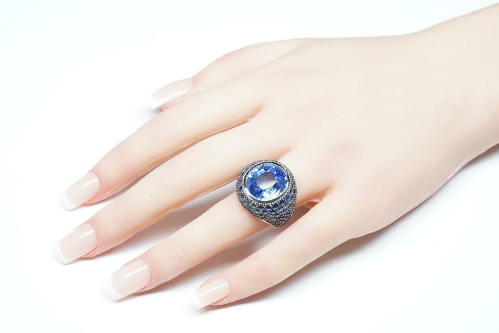 Anelli: Fingerring mit Saphir ca.17.5ct – Usato da Bülach venduto da Re-Jewelled 5