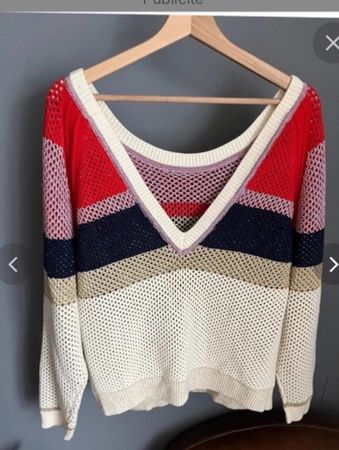 Pull décolleté dos Ba&sh