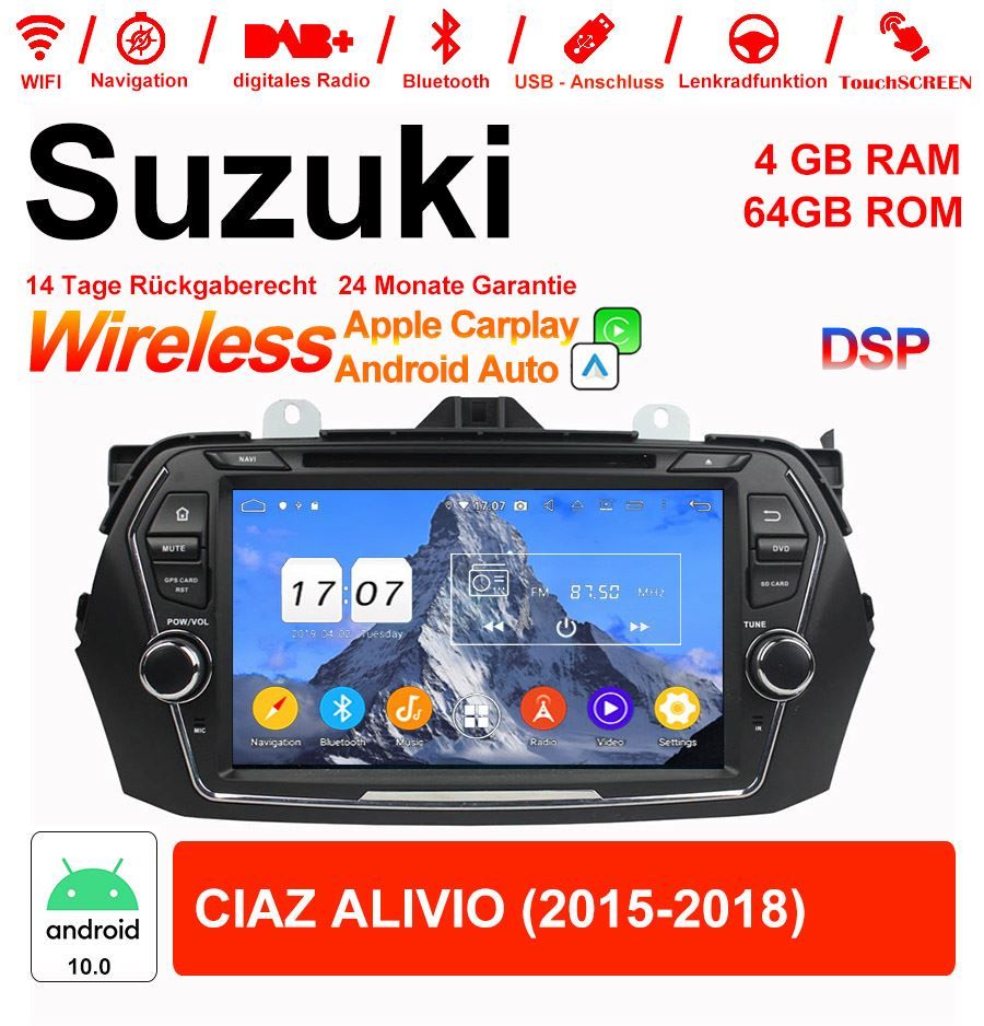 Radios: Suzuki CIAZ ALIVIO Android 10 Autoradio – Neu und originalverpackt aus Malans GR von BUYBEST-Schweiz