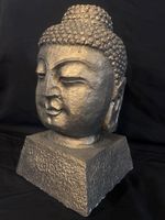 Buddha Kopf Skulptur Zen Deko Figur