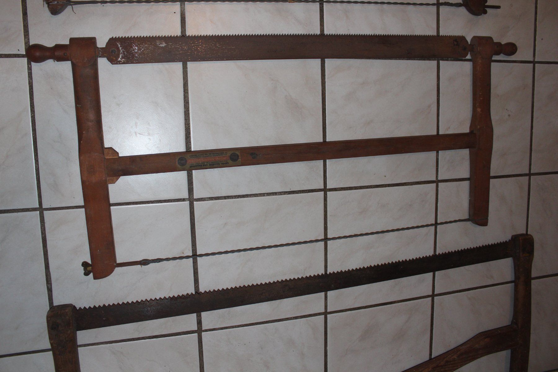Seghe: 3x Scie ancienne – Usato da Travers venduto da ColibriRoseOrange 1