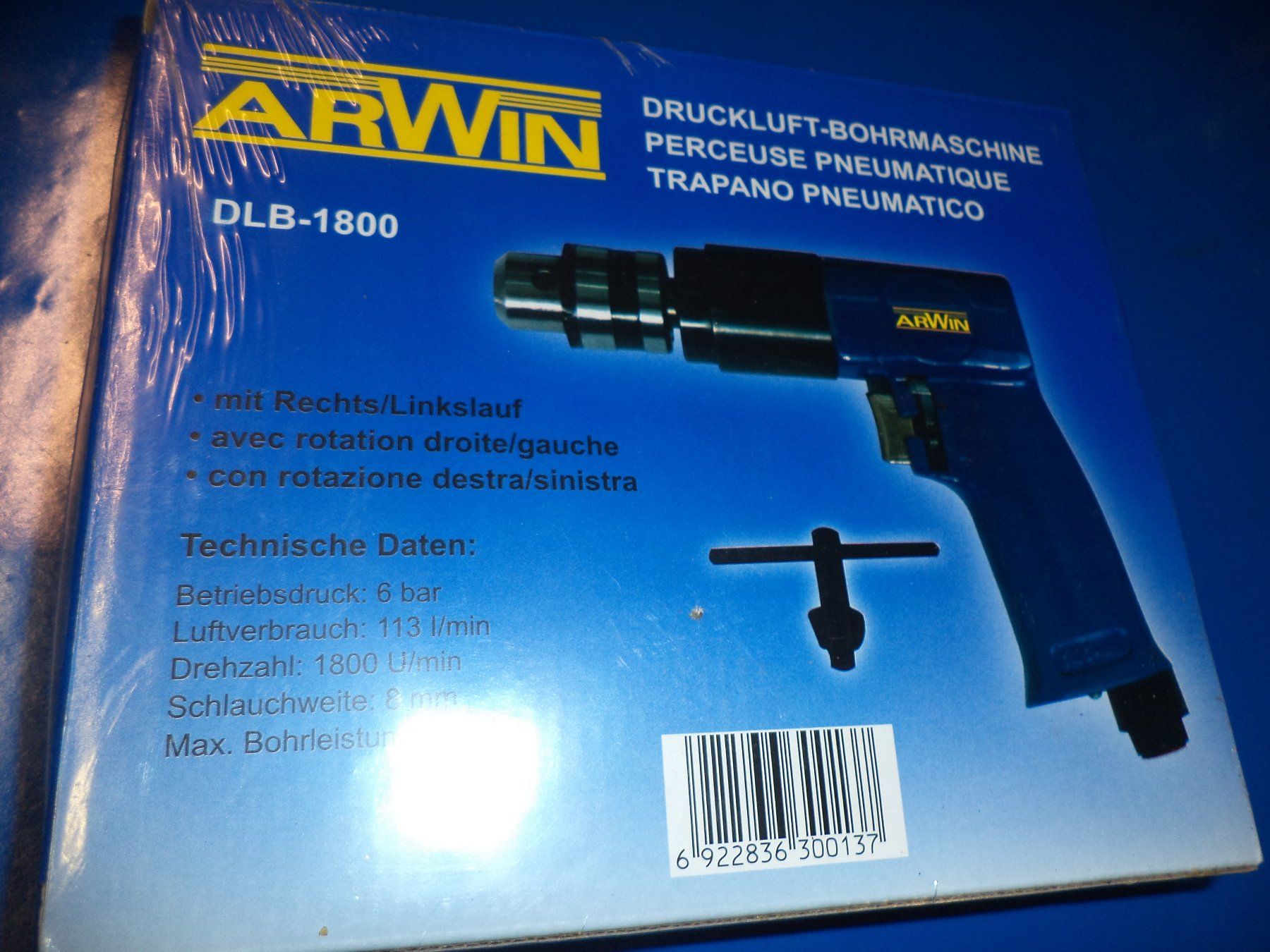 Trapani: Neue Arwin Luftbohrmaschine – Nuovo e nell'imballaggio originale da Oetwil am See venduto da Avenger07 2