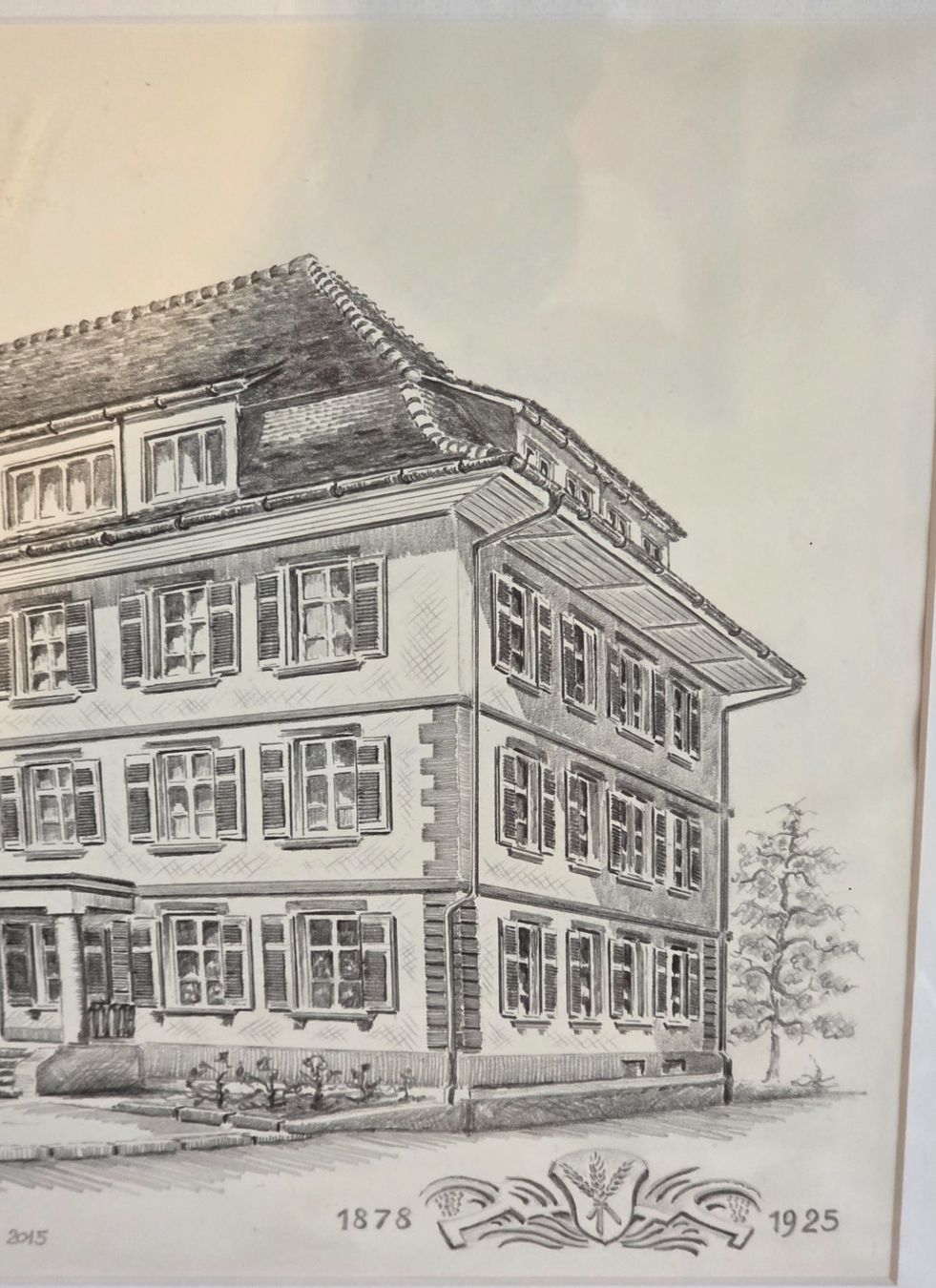 Dipinti: Schulhaus Roggwil,Bleistiftzeichnung – Usato da Rohrbach venduto da lod_m58r 3