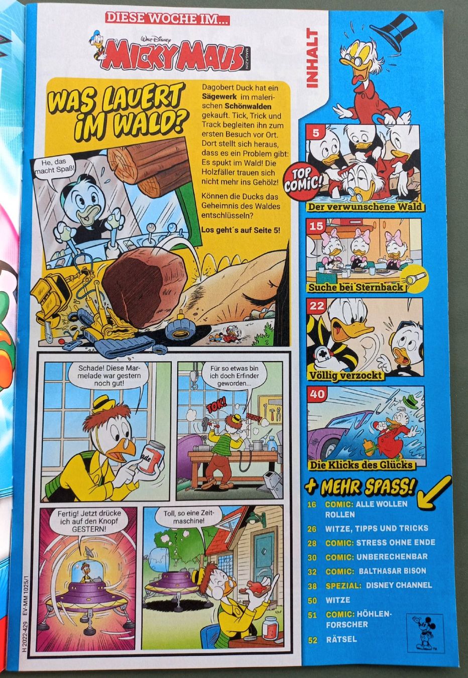 Fumetti: Comic - Micky Maus MM10 - Der verwunschene Wald – Usato da Niederuzwil venduto da lubimaja 1