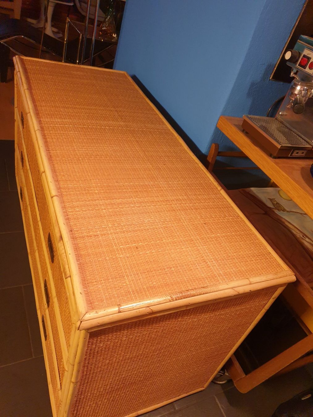 Kommoden: Dal Vera 70's Rattan Sidebord / Kommode – Gebraucht aus rebstein von spacy73 2