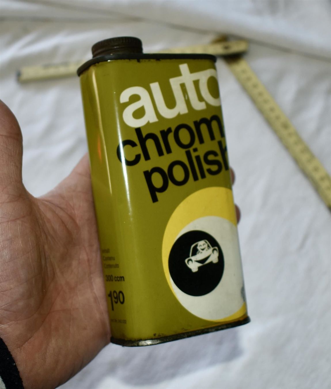 Barattoli: VINTAGE auto chrom polish BLECHDOSE – Usato da Pfaffhausen venduto da mono_rec 2