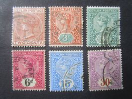 Ceylon   1893/1900