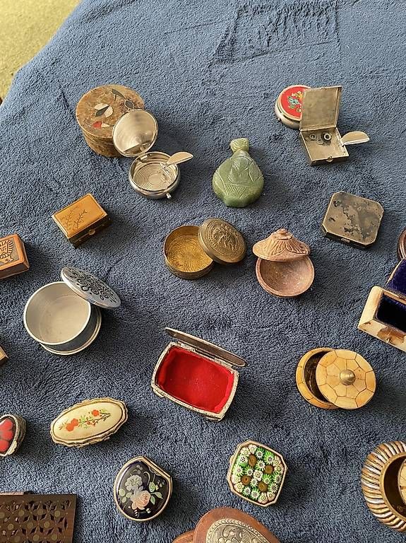Altri gioielli: Sammlung kleiner Pillendisen – Usato da Steckborn venduto da scheese123 1