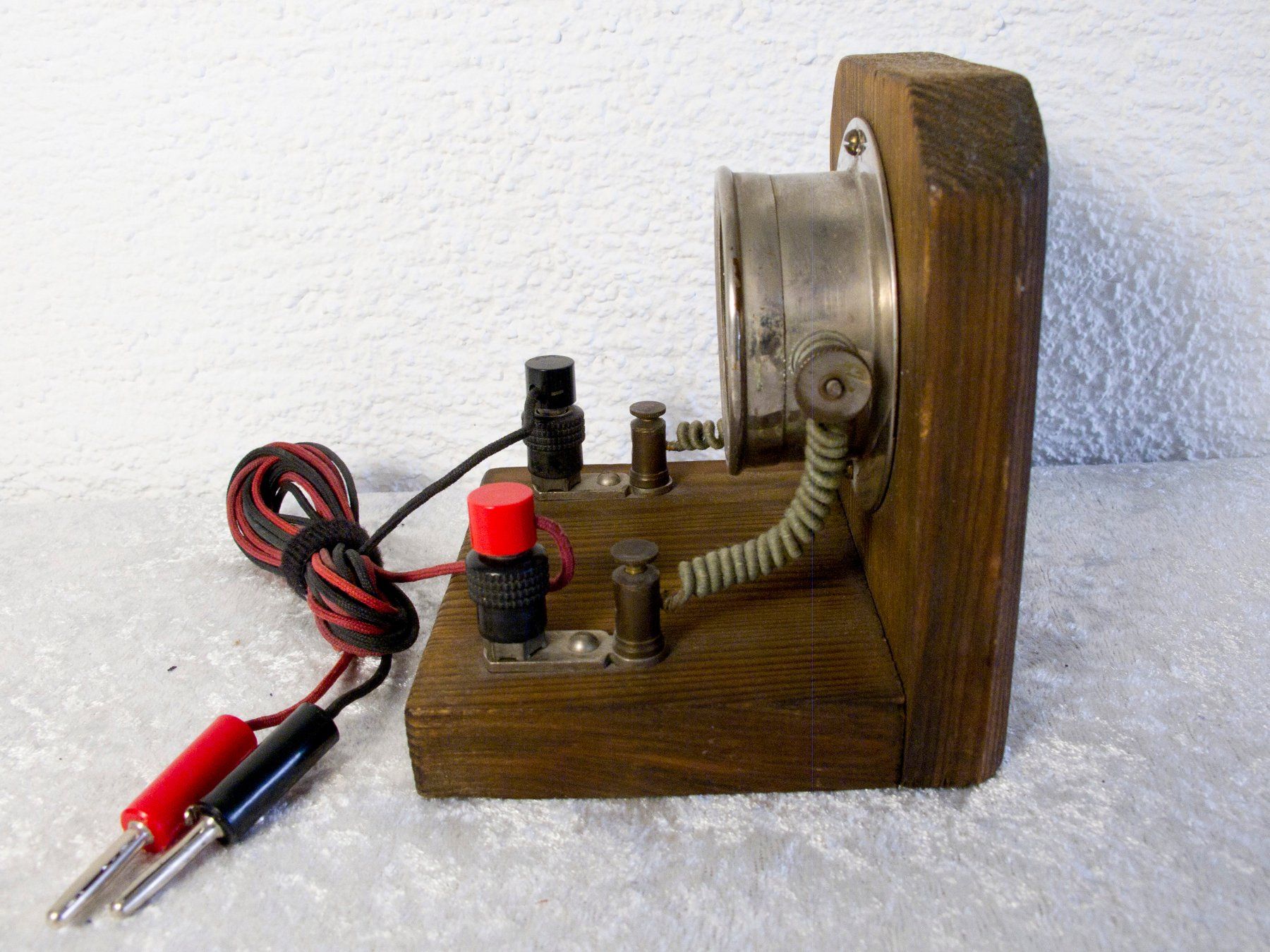 Misurare: VOLTMETER ANTIK Frankenstein Messgerät Strom Spannung – Usato da Blauen venduto da wosonst 2
