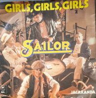Vinyl-Single Sailor - Girls, Girls, Girls