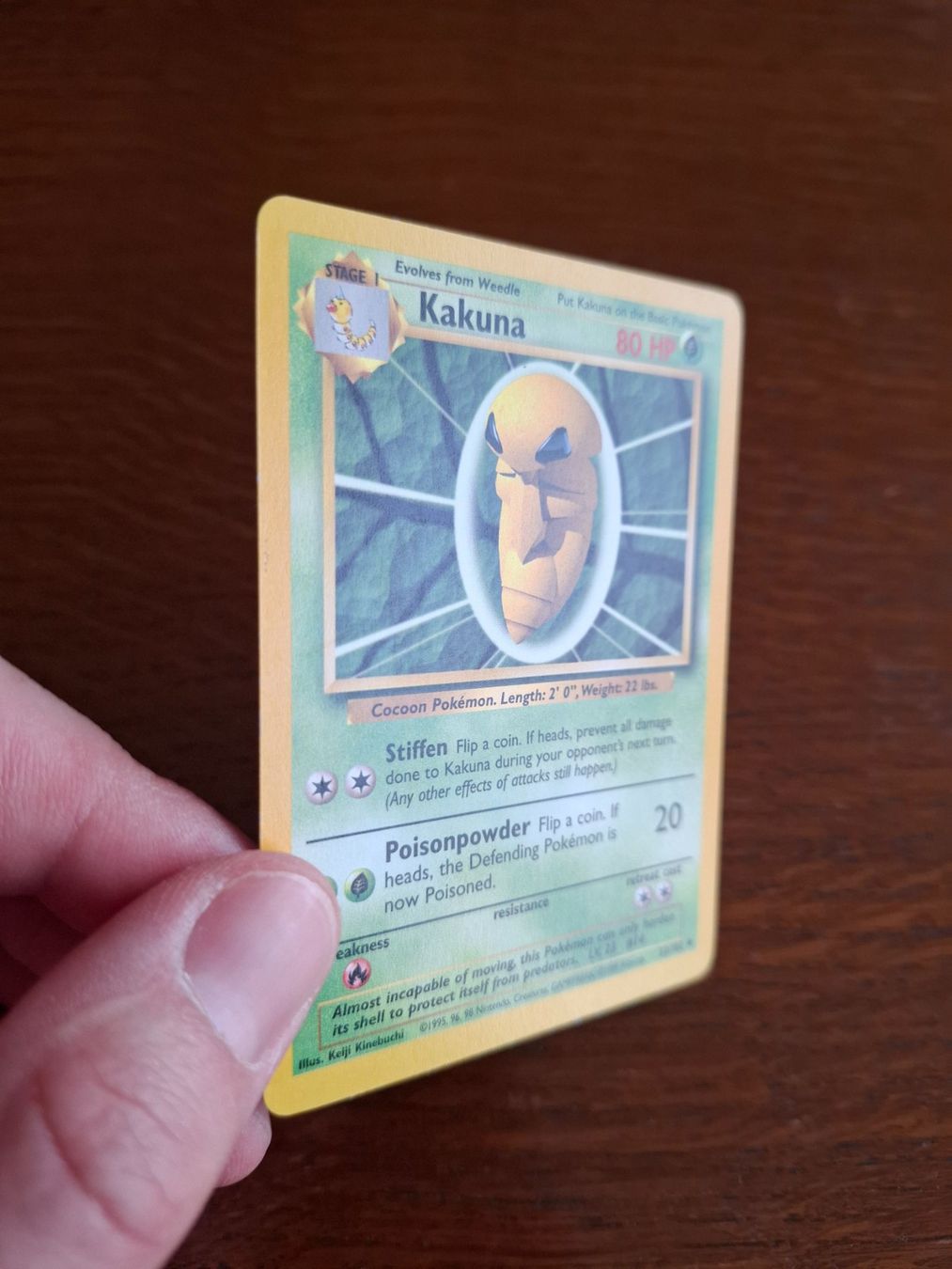 Pokémon Carte collezionabili: Pokemon Kakuna Base Set 33/102 – Usato da Giornico venduto da ale_lc8k 2