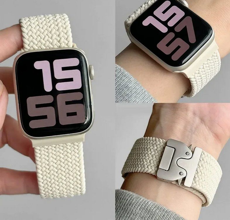 Apple Smartwatch: Bragdia Nylon sport Armband für Apple Watch 5 6 7 8 9 10 11 – Neu und originalverpackt aus Lausanne von WATCH-WORLD 7