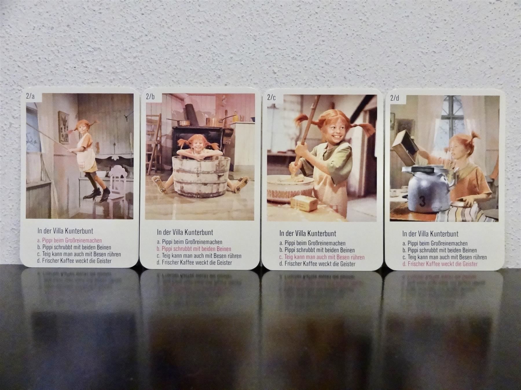 Ravensburger Giochi: schönes altes Quartett PIPPI LANGSTRUMPF – Usato da Kerzers venduto da wisaundso 4