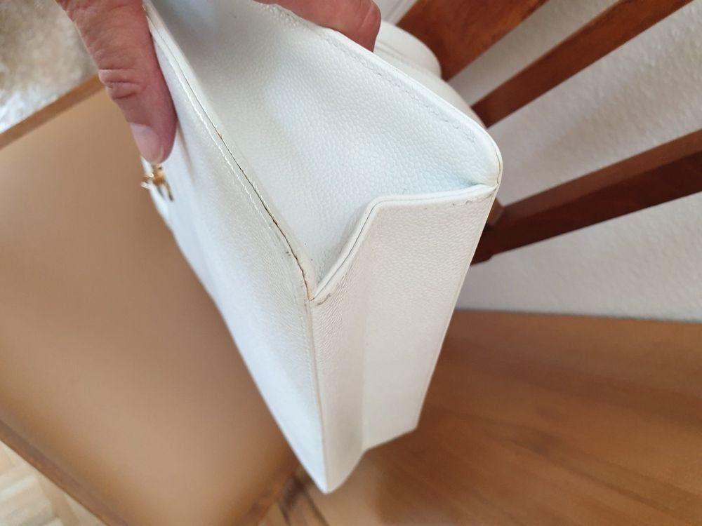 Chanel Borse da donna: Chanel WOW Ledertasche in weiss – Usato da Bottmingen venduto da sandy_2 5