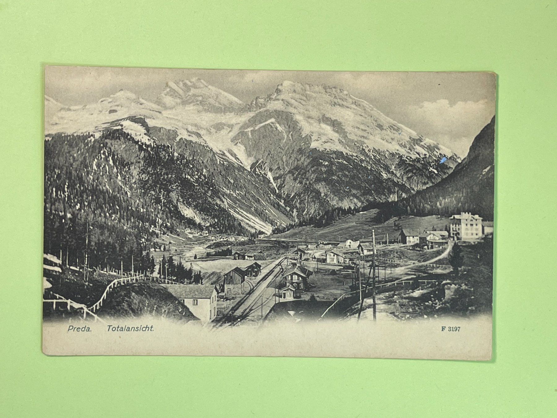 Cartes postales: Preda - Totalansicht – D'occasion à Steg VS par _vinci_