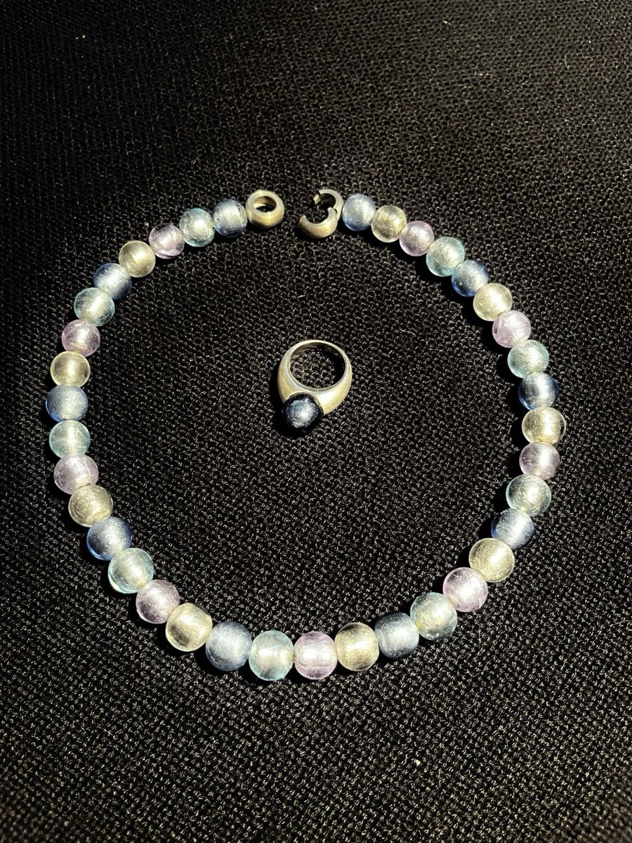 Catenine: Halskette und Fingerring – Nuovo (secondo la descrizione) da Schwarzenburg venduto da dor_hpf7