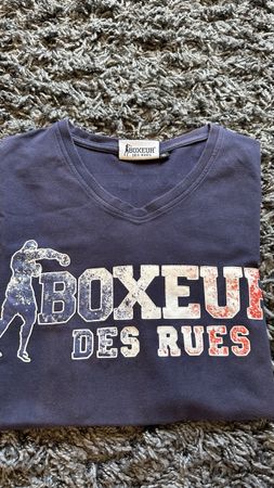 Herren T-Shirt Boxeur des Rues dunkelblau Grösse XL