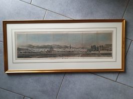 Grosser kupferStich wien 1834 kolloriert nebehay und wagner