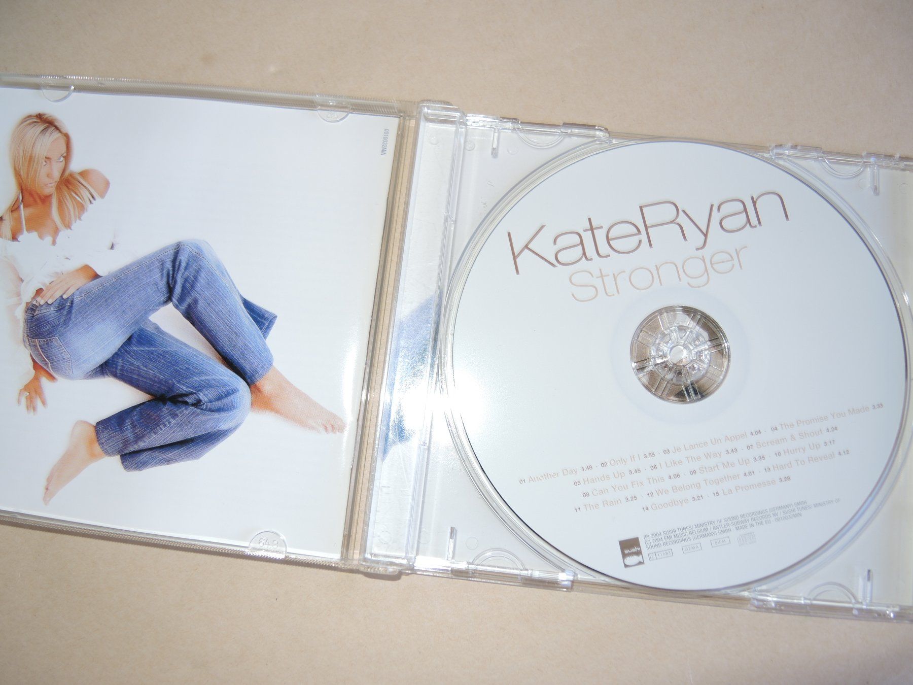CD: Kate Ryan - Stronger  ( CD  2004) – Usato da Rorschach venduto da maeck8 1