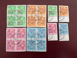 Pro Juventute 1988 Erstag gest. Satz und Serie (3957)
