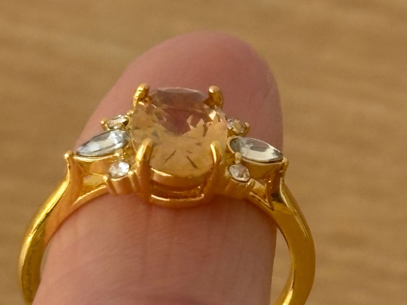 Anelli: Luxus Elegante Gr.19/9 Ring Farbe: Gold / – Nuovo (secondo la descrizione) da Biel-Bienne venduto da Roserosse13 1