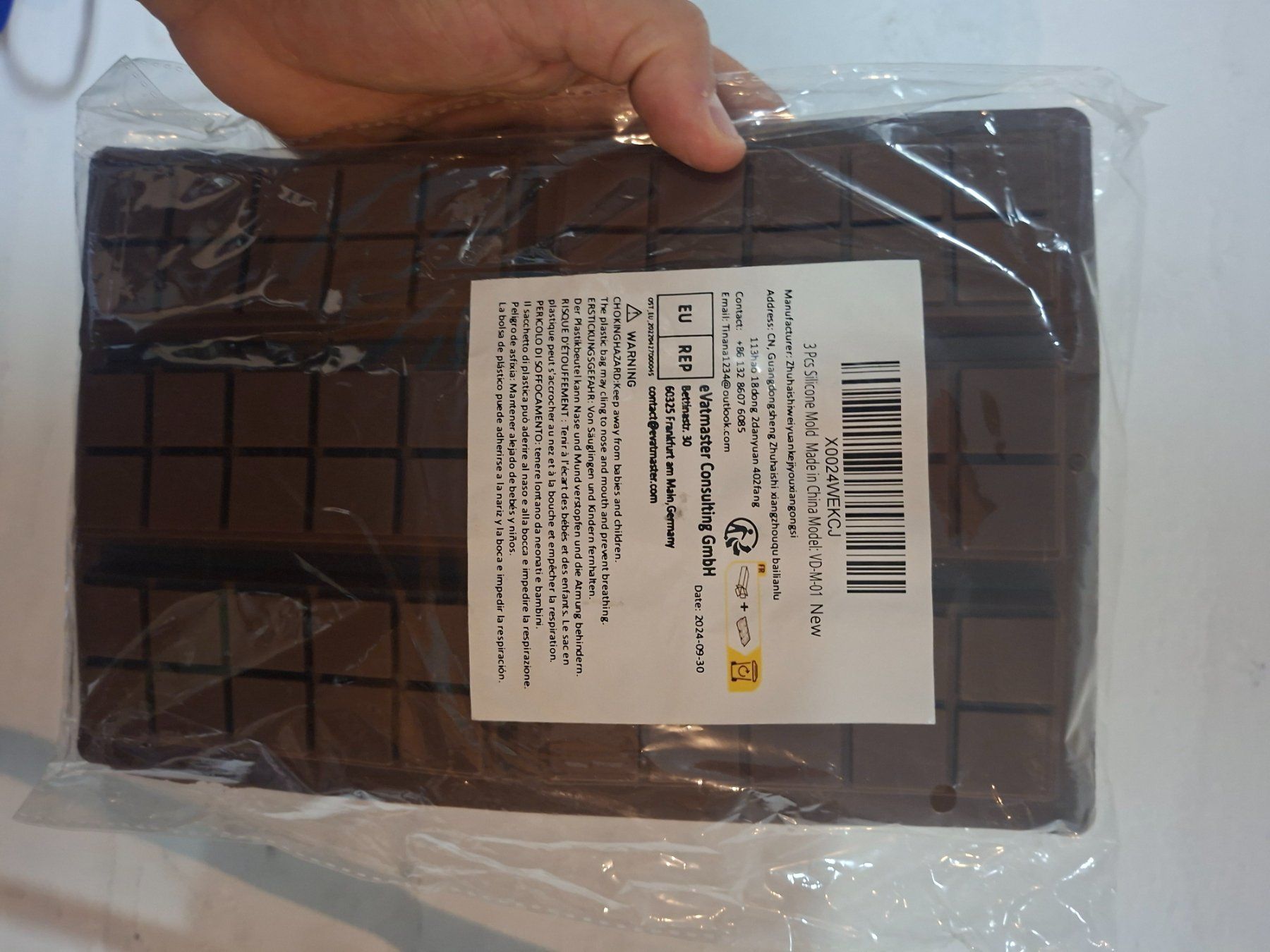 Moules à gâteaux: Silikonformen Schokolade set braun – Neuf avec emballage d'origine à Lyss par toe_68qb