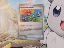Carte Pokémon REVERSE POKEBALL Masque de Monstre 118/131 FR