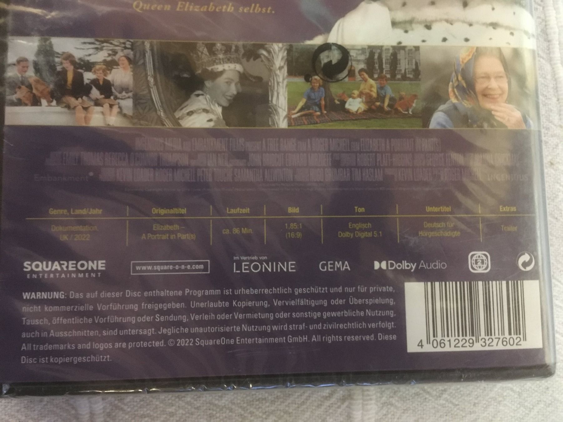 Tutti i DVDs: Elizabeth 2022 DVD – Nuovo e nell'imballaggio originale da Marbach LU venduto da Hoheduene 2