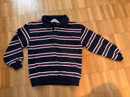 Gestreiftes H&M Rugby-Shirt, Gr. 110/116, Top Zustand!