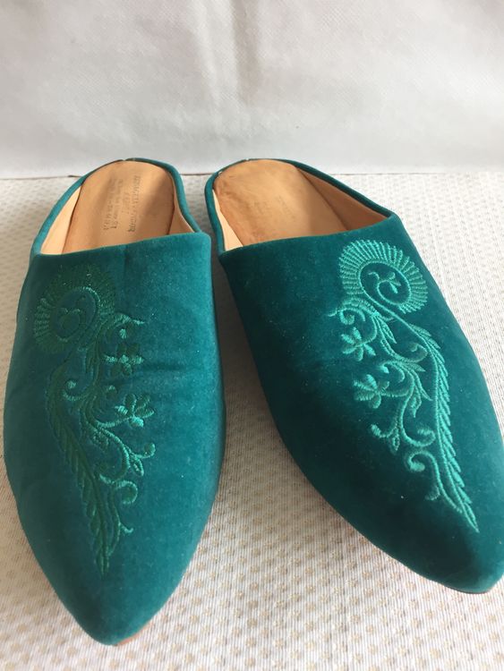 Mocassins Babouches En Cuir Naturel Stephane Gontard - Taille 37 EU / 5.5 US