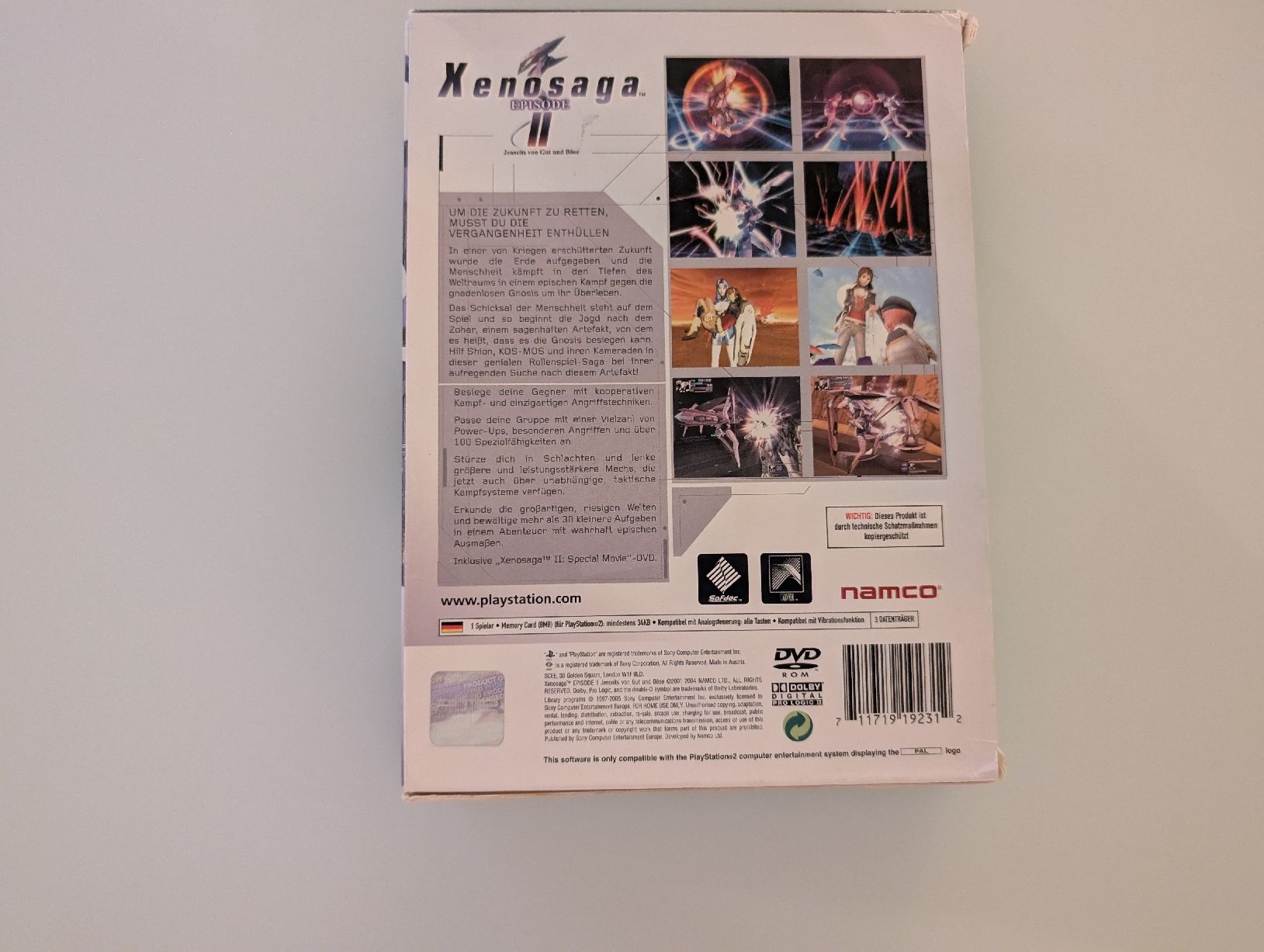 Sony Giochi: Xenosaga 2 PS2 mit Bonus DVD & Artbook – Usato da Winterthur venduto da sax8400 1