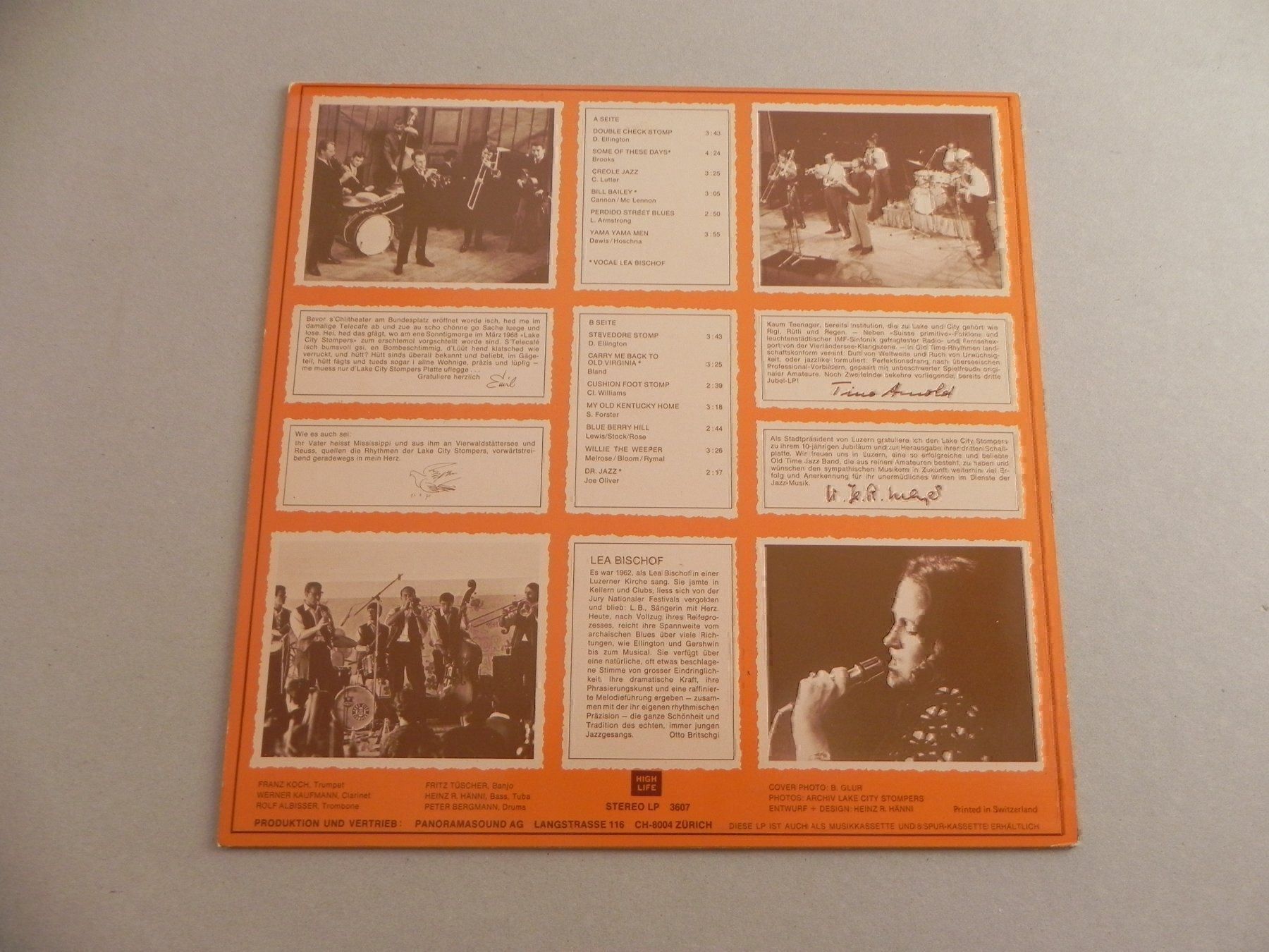 Dischi in vinile: LP CH Jazz Dixie Lake City Stompers – Usato da Siebnen venduto da krimsie 1