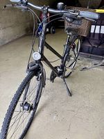 Velo mit Anhänger für 2 Kinder