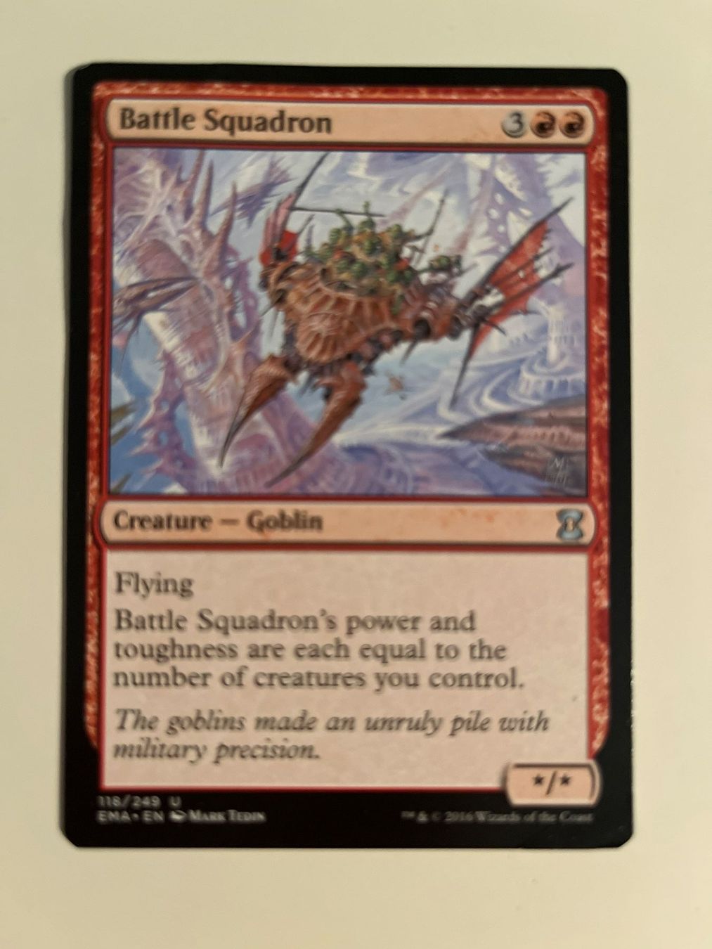 Magic The Gathering Carte collezionabili: 1 x Battle Squadron - Magic: The Gathering - MtG – Usato da Kriens venduto da Shadi1980