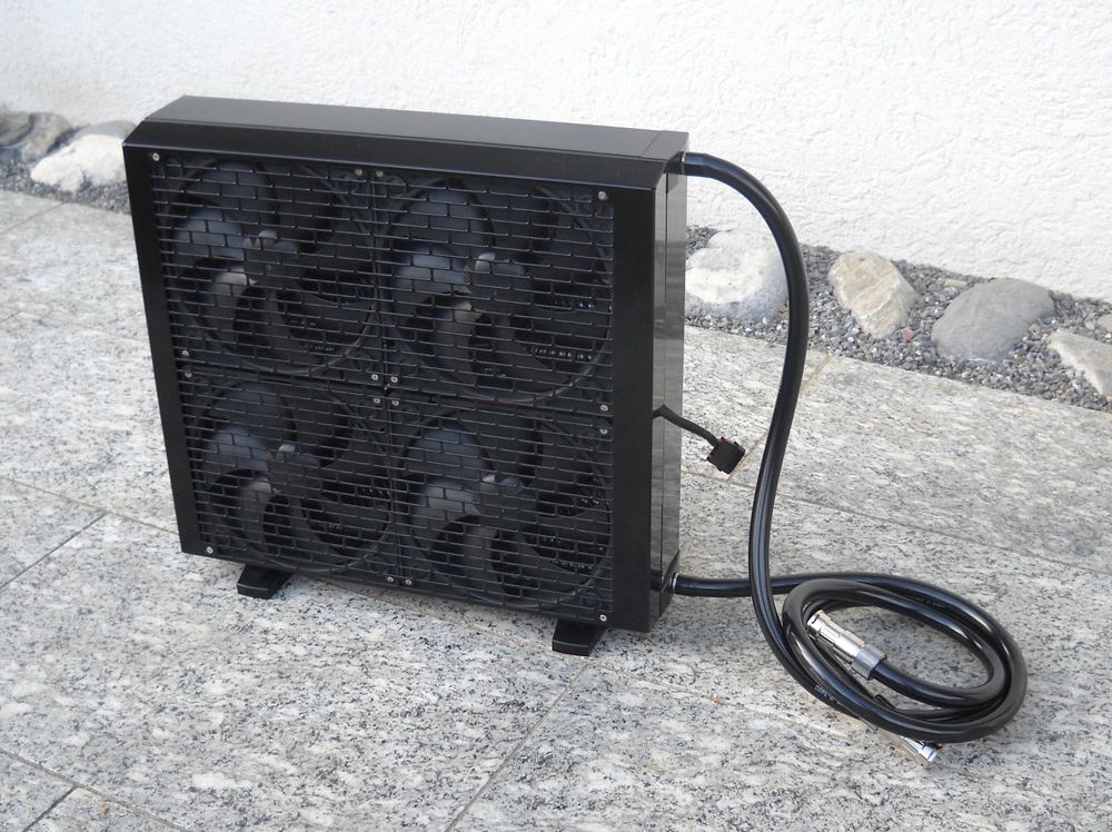 Watercool MO-RA3 360 PRO ext. Radiator mit Blende und Lüfter (Gebraucht ...