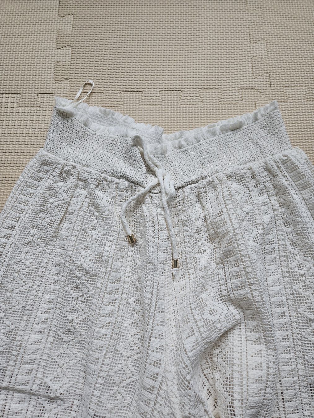 Pantaloni: Sommer - Boho Hose Gr. M ecru – Usato da Dübendorf venduto da ciindarxlla 1