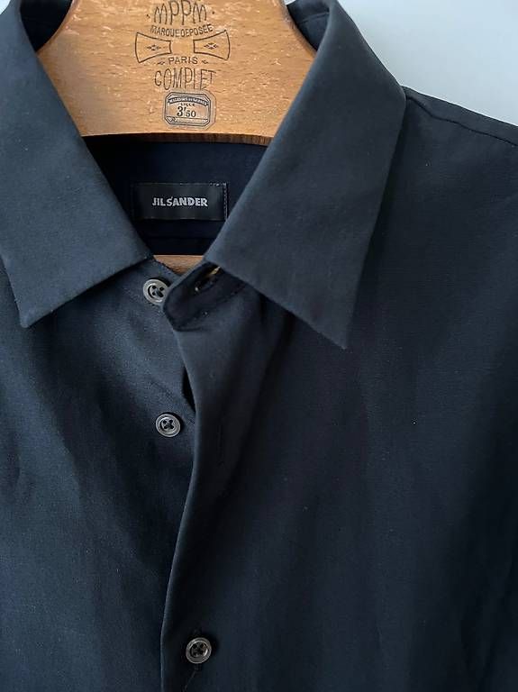Camicie: Chemise noire, taille 38/15 – Usato da Lausanne venduto da sugarplumfairy 1