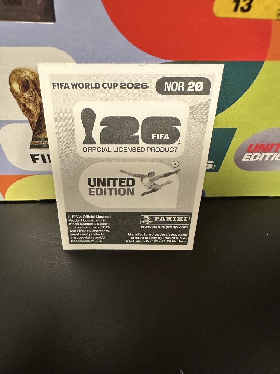 Panini Carte collezionabili: NOR 20 - Panini WM 2026  – Nuovo (secondo la descrizione) da Kreuzlingen venduto da Bes-GamingCollection 1