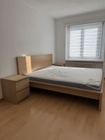 Doppelbett mit Lattenrost und Matratze in gutem Zustand