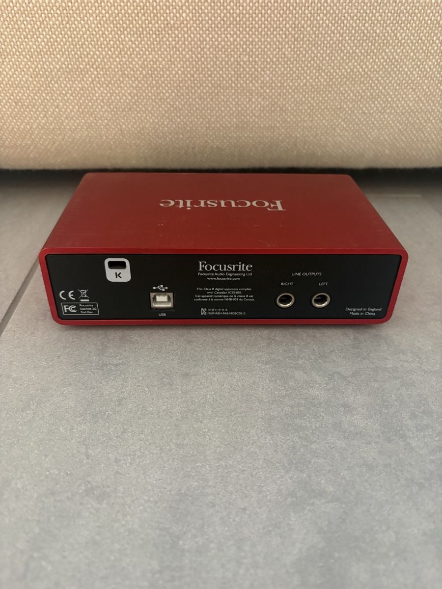 Focusrite Studioequipment: Focusrite Scarlett 2i2 USB Audiointerface 2nd Gen – Gebraucht aus Schleinikon von iva_p6jx 2