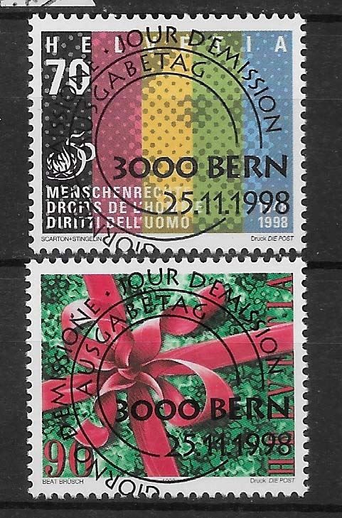 Tutti i francobolli: V0961 - Propagande 1998 vollstempel – Usato da Trélex venduto da Phil_Albert