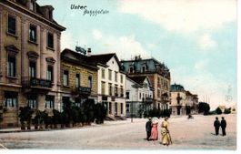 Uster Bahnhofstrasse  1907 - Oberuster