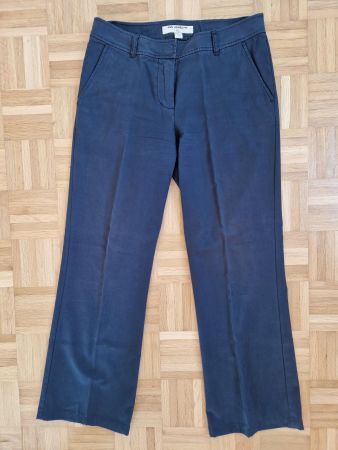 Blaue Freizeithose aus 100% Baumwolle Grösse 38