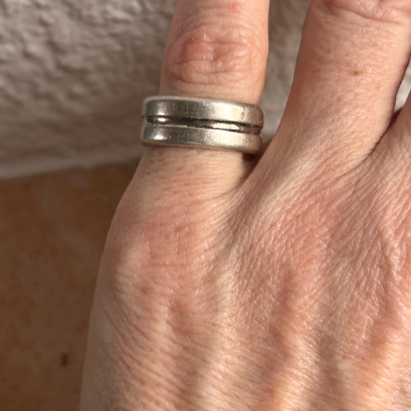Anelli: Silberring, Vintage Stil, Grösse 54 – Usato da Laufen venduto da Bellebellezza