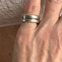 Silberring, Vintage Stil, Grösse 54