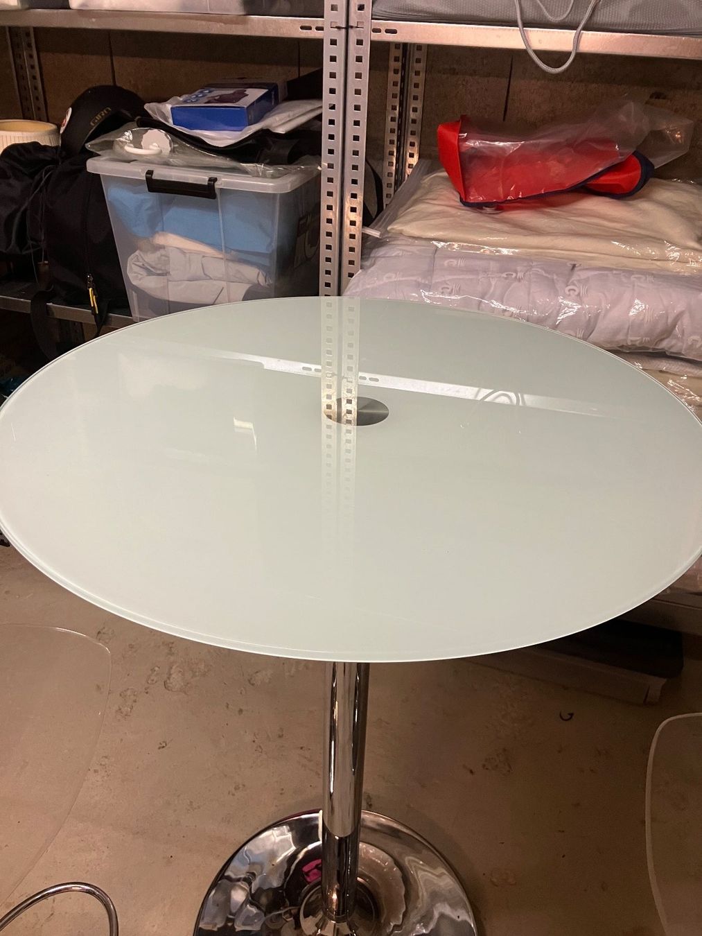 Set di tavolo e panche: Table haute bistrot et deux tabourets – Usato da Vich venduto da SophieCo 3