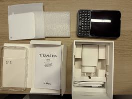 Unihertz Titan 2 Elite Smartphone schwarz wie neu