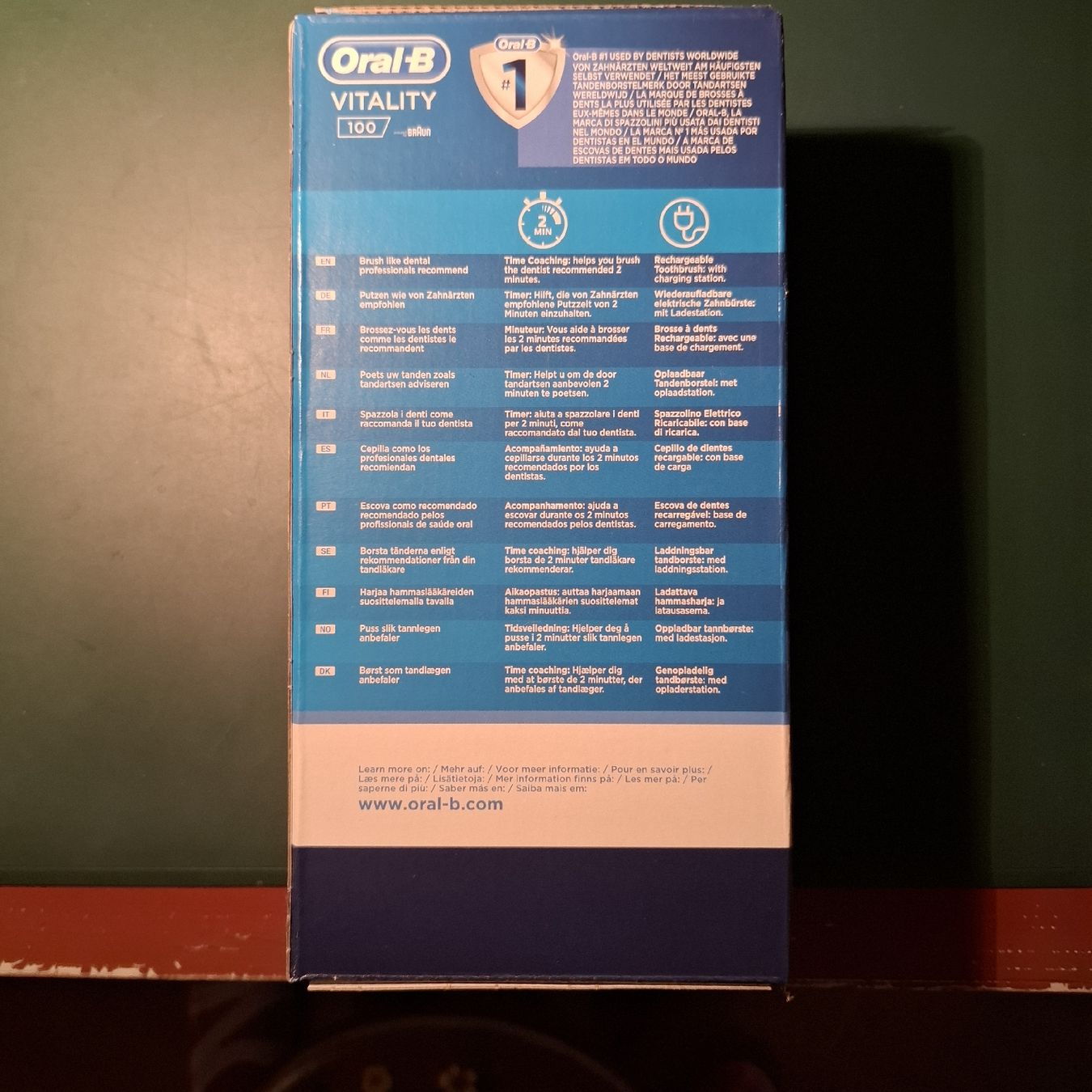 Oral B Cura dei denti: Oral B Elektrozahnbürste – Nuovo e nell'imballaggio originale da Halten venduto da riveryard 2